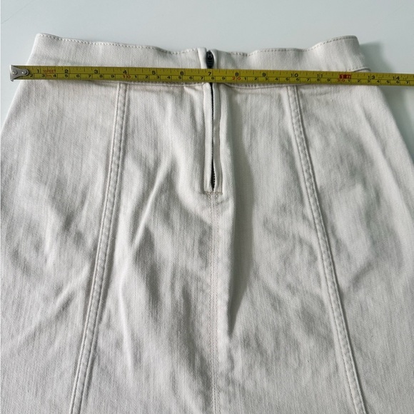 Express Denim Lace-Up Mini Skirt - Picture 6 of 8